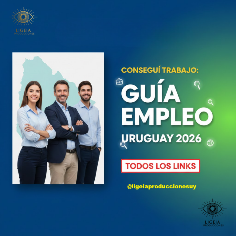 Guía completa 2026 de mejores páginas para buscar trabajo en Uruguay y portales de empleo en Montevideo.